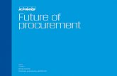 Future of Procurement - KPMG€¦ · The digital procurement platform will enable modernisation through: Extreme automation — Robust technology enablement across end-to-end procurement