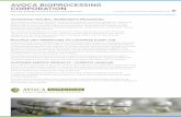 AVOCA BIOPROCESSING CORPORATION - Rodman Adminbeta.rodpub.com/uploads/537751PCL_AvocaBP.pdf · Avoca Bioprocessing Corporation stands at the forefront of natural ingredients processing