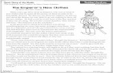 The Emperor’s New Clothes - Mrs. Goodwin€¦ · "The Emperor's New Clothes" & Other Classic Folktales Short Story of the Month Reading Literature Focus: Folktales Activity 4 No