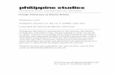 Foreign Influences on Muslim Rituals - Philippine …...PHILIPPINE STUDIES The Sultan, first in the society, is also the reference for the social stratification, each level having