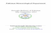 Pakistan Meteorological Department - ReliefWebreliefweb.int/sites/reliefweb.int/files/resources/... · 2012-10-23 · Pakistan Meteorological Department, ... NDMC also monitoring