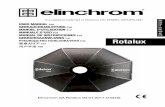 is a registered trademark of Elinchrom LTD, RENENS ...Introduction Dear Photographer, Thank you for buying the Elinchrom Rotalux Softbox. All Elinchrom products are ... Folds down
