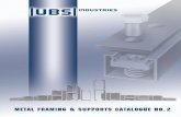 €¦ · THE UBS CONNECTION Introduction Channel Concrete Inserts General Fittings Spring Nuts & Hardware Clamps & Pipe Supports Seismic Galvanizing Compound Rooftop Supports Erectastep
