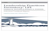 Leadership Practices Inventory: LPIleadwithcorevalues.com/wp-content/uploads/2013/11/LeadWithCore… · The Five Practices of Exemplary Leadership® Created by James M. Kouzes and