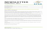 NEWSLETTER - EFEE · 2016-04-28 · • On loader productivity, rock strength and explosives energy in metal mining • In situ measurements of detonation pressure and temperature