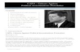 CAPA - Citizens Against Political Assassinations Newsletter · 2017-03-31 · CAPA - Citizens Against Political Assassinations Newsletter Washington, DC CAPA News Vol. 1 No. 1 September