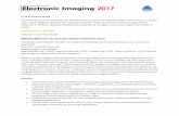 New for 2017 EI01: Stereoscopic Display Application Issues · •Understand the fundamentals driving security printing opportunities. • Identify opportunities for electronic imaging