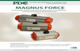 MAGNUS FORCE - PDC || Custom Valves · 2020-02-04 · Applications include furnace, compressor-blower, gas recovery, gas equipment engine, HVAC, environmental, LNG and power generation.