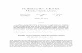 The Decline of the Rust Belt: A Macroeconomic Analysis · 2019-12-19 · The Decline of the U.S. Rust Belt: A Macroeconomic Analysis Simeon Alder Notre Dame David Lagakos ASU Lee