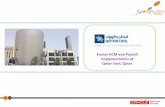 Fusion HCM and Payroll Implementation at Qatar …...First Fusion HCM and Payroll implementation in Qatar First Fusion Implementation in the Middle-East which is integrated with Taleo