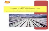 Shell Manufacturing Centre Salmon Pipeline Emergency ... · SCL Pipeline Operated by Sarnia Manufacturing Centre Emergency Response Procedures This copy is for publication on the