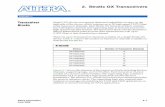 2. Stratix GX Transceivers · 2–2 Altera Corporation Stratix GX Device Handbook, Volume 1 June 2006 Figure 2–1. Stratix GX Transceiver Block Note (1) Notes to Figure 2–1: (1)