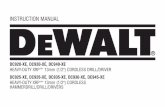INSTRUCTION MANUAL - DeWaltservice.dewalt.co.nz/PDMSDocuments/EU/Docs//docpdf/dc925...INSTRUCTION MANUAL 1 IF YOU HAVE ANY QUESTIONS OR COMMENTS ABOUT THIS OR ANY DEWALT TOOL, CALL