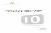 TEN FACTS CLIENTS NEED TO KNOW TO ACHIEVE INVESTMENT …firstascentam.com/wp-content/uploads/2020/03/10_Facts... · 2020-03-12 · TEN FACTS CLIENTS NEED TO KNOW TO ACHIEVE INVESTMENT