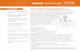 control valves KOSO HAMMEL DAHL€¦ · assembled codes create a complete valve model number. The Valve Model Coding System displays the standard product offering for this product