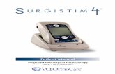 Patient Manual - VQ OrthoCare · 2013-12-11 · VQ OrthoCare is not liable for any misuse or misunderstanding of the SurgiStim4 product or Patient Manual. Please call your local representative