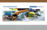 Automation & Robotics - Amphenol Industrial …... Automation & Robotics market At Amphenol we understand the Automation & Robotics industry has unique interconnect needs. We know