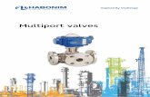 Multiport valves - Habonim...Multiport valves are available in a variety of flow patterns and directions and in both automatic and manual configurations the possibilities are endless.