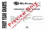 Holiday Gift BacHs - Alfred Music · Holiday Gift BacHs JoHaNN sEBastiaN BacH arranged by MiKE stoRy NOTES TO THE CONDUCTOR Holiday Gift Bachs is based on the J. S. Bach chorale,