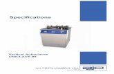 AMARO 5000 (Memória Descritiva)solyclave.com/wp-content/uploads/2017/01/Uniclave-99... · 2017-01-04 · - Specification for unfired fusion welded pressure vessels PD 5500 - Electromagnetic