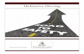Defensive Driving - PeopleCare Health Servicespeoplecarehs.com/wp-content/uploads/2018/04/Defensive-Driving-M… · Defensive Driving in City/Urban Areas Hazards to Watch For •