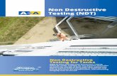 Non Destructive Testing (NDT) - Adler and Allan€¦ · Testing for Tanks Non Destructive Testing (NDT) Adler & Allan provides Non Destructive Testing (NDT) for tanks. Suitable for