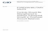 GAO-18-401, Accessible Version, FOREIGN MILITARY SALES ...Figure 8: Foreign Military Sales Contract Administration Services (CAS) Account Collections, Expenditures, and Beginning ...