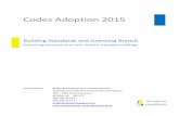 Codes Adoption 2015 - Microsoft · 2019-01-21 · Saskatchewan amendments are highlighted in yellow. ... Fire Protection, Occupant Safety and Accessibility . Structural Design . Environmental