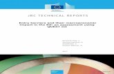 Entry barriers and their macroeconomic impact in the EU ...publications.jrc.ec.europa.eu/repository/bitstream/JRC108932/kjna28… · Entry barriers and their macroeconomic impact