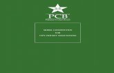 MODEL CONSTITUTION FOR CITY CRICKET ASSOCIATIONS - pcb… Constitution... · In exercise of the powers conferred under the Constitution of Pakistan Cricket Board 2019 (the “PCB