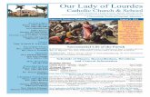 Our Lady of Lourdes · 8/3/2014  · Recientemente Monseñor era un miembro de la facultad de el Seminario y pasará a la historia como uno de los grandes personajes del seminario.
