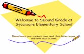 Welcome to Second Grade at Sycamore Elementary Schoolbethchiasson.weebly.com/uploads/2/4/5/0/24508390/... · 2018-10-14 · Welcome to Second Grade at Sycamore Elementary School Please