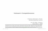 VietnamVietnam s’s Competitiveness … Files/20081201...• Improving Vietnam’s standard of living will require a long term economic strategyeconomic strategy – A set of interrelated