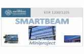SMARTBEAM Miniproject - Intro Presentation Fall 2017€¦ · Final Project As a final project, teams will:-Design and construct a flexural element (structural beam) to support a load.-Design