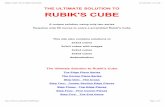RUBIK's CUBE: THE ULTIMATE SOLUTION storer/JimPuzzles/...¢  The Ultimate Solution to Rubik's Pocket