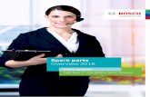 Spare parts - Bosch Security and Safety Systems …...DurAble AND reliAble: Our spare parts service We have the appropriate genuine Bosch spare part for every device – high quality,