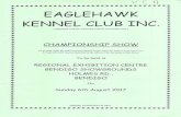 KENNEL CLUB INC. ... EAGLEHAWK KENNEL CLUB INC. On behalf of the Eaglehawk Kennel Club Inc., I would