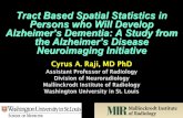 Tract Based Spatial Statistics in Persons who Will Develop … · 2018-11-21 · Tract Based Spatial Statistics in Persons who Will Develop Alzheimer’s Dementia: A Study from the