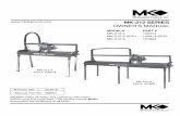 MK-212 SERIES OWNER'S MANUAL · 2020-02-04 · MK-212 SERIES OWNER'S MANUAL Caution: Read all safety and operating instructions before using this equipment. This owners manual MUST