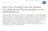 Non-Flow-Through Fuel Cell System Test Results and Demonstration on … · 2013-04-10 · Non-Flow-Through Fuel Cell System Test Results and Demonstration on the SCARAB Rover Brianne