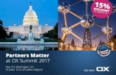 Partners Matter at OX Summit 2017 - Open-Xchange · 2017-08-23 · Partners Matter at OX Summit 2017 15% DISCOUNT BY MARCH 31 ST May 4-5, Washington, D.C. ... technology and teams