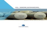 OIL / WATER SEPARATORS - Containment Solutionscontainmentsolutions.com/assets/2001k-underground-ows... · 2019-12-06 · oleophilic coalescer pack system. Oil/water separator designs
