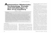 Automotive Materials: …web.pdx.edu/~pmoeck/phy381/Traub article.pdfAutomotive Materials Technology Trends and Challenges in the 21st Century MRS BULLETIN • VOLUME 31 • APRIL