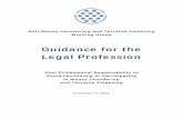 Guidance to the Legal Profession · While this Guidance discusses the legal profession’s vulnerabilities related to money laundering and terrorist financing, these same vulnerabilities