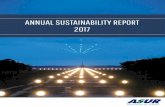 ANNUAL SUSTAINABILITY REPORT 2017 - ASURlicitaciones.asur.com.mx/.../sustainability/ASUR-Annual-Sustainability-Report-2017.pdf1 2017 ANNUAL SUSTAINABILITY REPORT 1. Message from Our