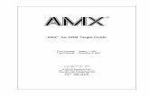 AMX for ARM Target Guide - KADAKAMX for ARM Target Guide KADAK i TECHNICAL SUPPORT KADAK Products Ltd. is committed to technical support for its software products. Our programs are
