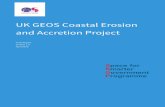 UK GEOS Coastal Erosion and Accretion Project · that expected EO data cannot be used to detect change in coastal erosion and accretion with sufficient certainty. Assuming that the
