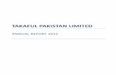 TAKAFUL PAKISTAN LIMITEDwebmail.takaful.com.pk/PDFs/AnnualReport2015.pdfContribution Revenue increased from Rs. 169 million to Rs. 264 million. Net Investment and ... The Board of
