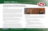 Techni-Tips · 2017-11-09 · Techni-Tips 102 A Publication of the Lubrication Engineers Technical Department Lubrication of Open Gears: Grinding & Pulverizing Mills Introduction