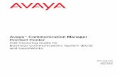 Avaya Communication Manager Contact Center...Avaya™ Communication Manager Contact Center Call Vectoring Guide for Business Communications System (BCS) and GuestWorks 555-233-518